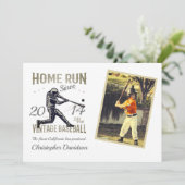 Petits Ligue de baseball Invitation d'anniversaire (Debout devant)