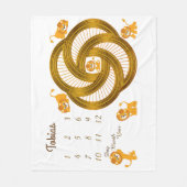 Petits Lions Bébé Jalon Taille de la couverture 60 (Devant)