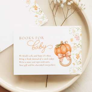 Petits livres de citrouille sauvage pour cartes po
