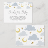 petits livres étoiles pour carte bébé (Devant / Derrière)