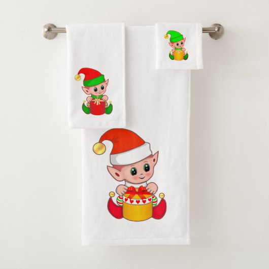 Petits lutins de Noël mignons (En situation)