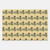 Petits mailles enveloppant des feuilles de papier (Devant)