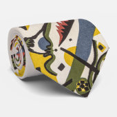 Petits Mondes I - Wassily Kandinsky Cravate (Roulé)
