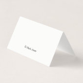 Petits Mots de Remerciement (Back)
