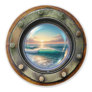 Petits Nautiques - Boutons en céramique océanique