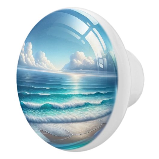 Petits Nautiques - Boutons en céramique océanique (Droite)