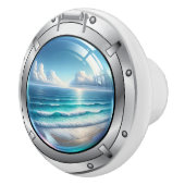 Petits Nautiques - Boutons en céramique océanique (Droite)