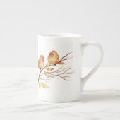 Petits Oiseaux De Bruant, Mug De Chine Osseuse (Droite)