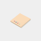 Petits oiseaux Notes Post-it® 7,5 cm x 7,5 cm (Incliné)