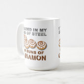 Petits pains de tasse drôle de cannelle (Devant gauche)