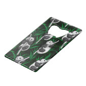 Petits panda sur vert foncé (Devant Angle)