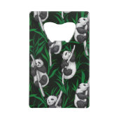 Petits panda sur vert foncé (Dos)