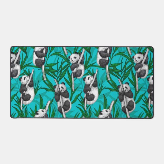 Petits panda turquoise (Recto)