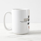 Petits Pas ça compte Mug Géométrique (Gauche)