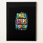 Petits Pas Chaque Jour | Typographie Motivationnel (Dos)