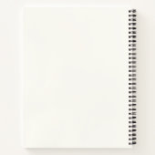 Petits pas grands rêves Cahier à spirale pastel (Dos)