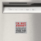 Petits Personnes Vitesse et Précision Magnet Frigo (In Situ (Lave-vaisselle))
