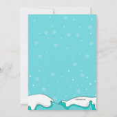 Petits Pingouins Invitation aux Patineurs (Dos)