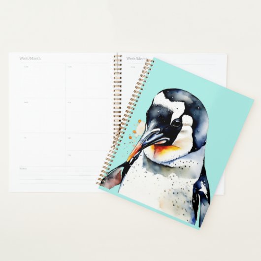 Petits pingouins mignons (Devant avec enveloppe)