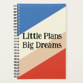 Petits Plans, Grands Rêves – Planificateur Rétro à (Devant)