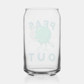 Petits Pois Dehors Paix Peut Verre (Verso)
