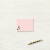 Petits Post-it Lapin Gras (Sur un bureau)