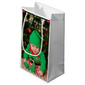 Petits sacs cadeaux de Noël personnalisés (Dos Angle)