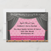 Petits singes Danse Contre Invitations (Dos)