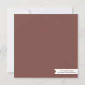 PETITS SINGES DE FILLES| INVITATION BABY SHOWER (Dos)