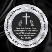 Petits Stickers BIBLE VERSE, CHANGER DE COULEURS,