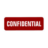 Petits Stickers Confidentiels (Devant)