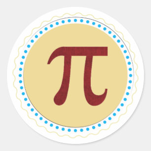 Petits Stickers Pi Rond