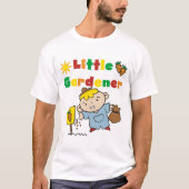 Petits T-shirts et cadeaux de jardinier de garçon (Devant)