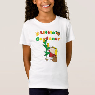 Petits T-shirts et cadeaux de jardinière de fille