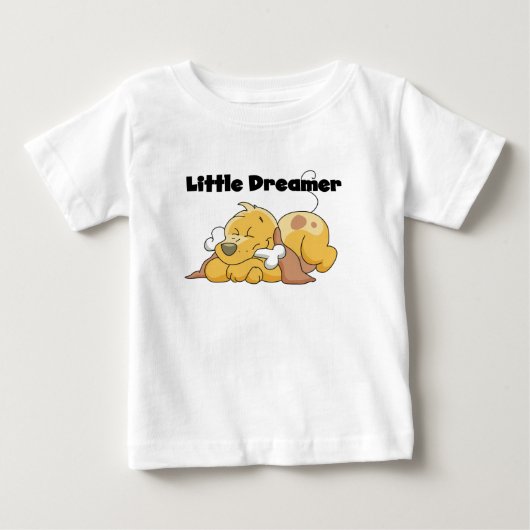 Petits T-shirts et cadeaux de rêveur de chien (Devant)