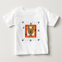 Petits T-shirts et cadeaux Doggie Brown