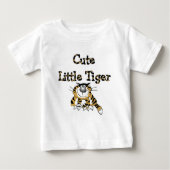 Petits T-shirts et cadeaux mignons de tigre (Devant)