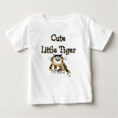 Petits T-shirts et cadeaux mignons de tigre (Devant)