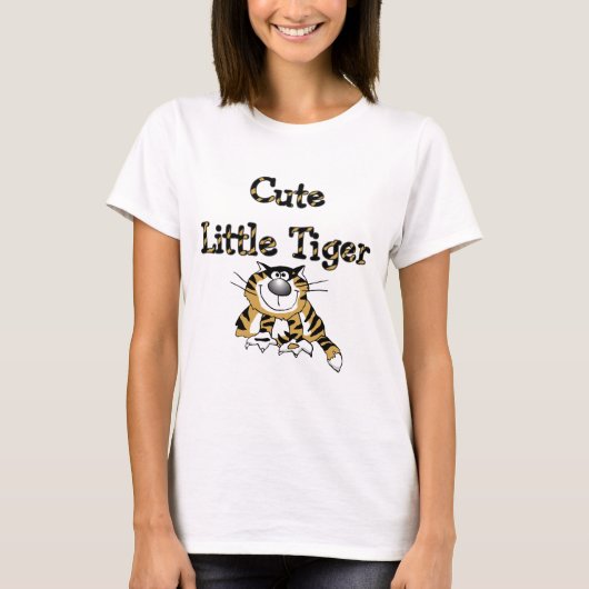 Petits T-shirts et cadeaux mignons de tigre (Devant)