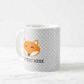 Petits tasses personnalisées avec design de renard (Devant gauche)