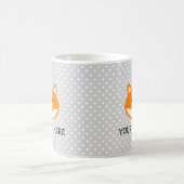 Petits tasses personnalisées avec design de renard (Centre)