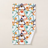 Petits triangles les années 70 (Serviette à main)