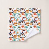 Petits triangles les années 70 (Gant de toilette)