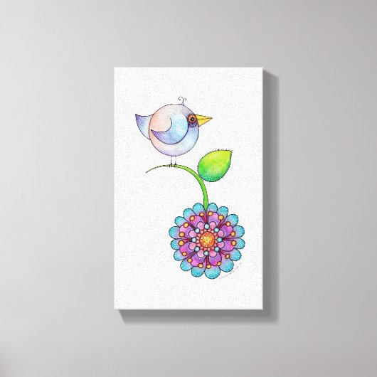 'Petitsa' la toile d'oiseau (Recto)