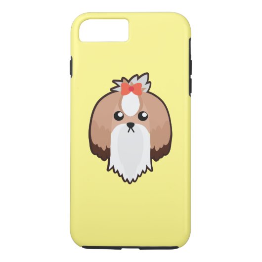 Petory Shih Tzu iPhone case (Achterkant)
