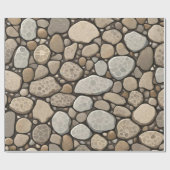 Petoskey Stone Abstract Cadeaupapier (Vlak)