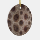 Petoskey Stone Keramisch Ornament (Rechts)
