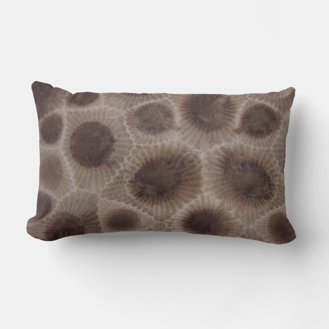Petoskey Stone Kussen (Voorkant)