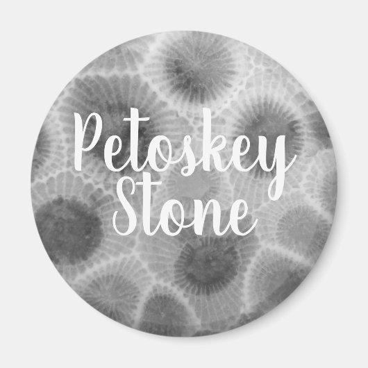 Petoskey Stone Pattern Magneet (Voorkant)
