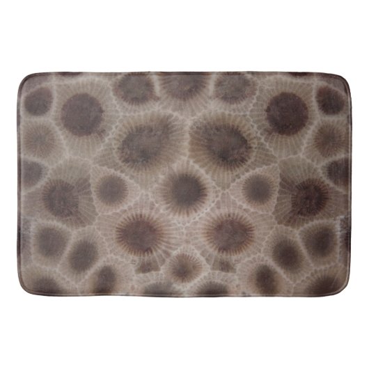 Petoskey Stones | Staatsteen Michigan Badmat (Voorkant)